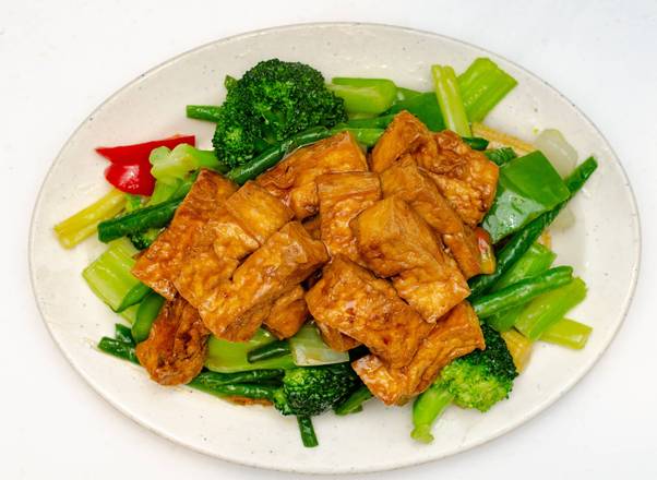 30A. Tofu Chop Suey 豆腐炒雜蔬